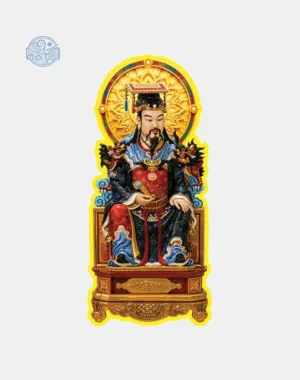 Tranh Bắc Đẩu Tinh Quân chất liệu nhựa xốp