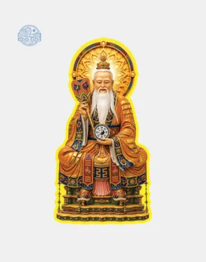 Tranh Thái Thượng Lão Quân chất liệu nhựa xốp