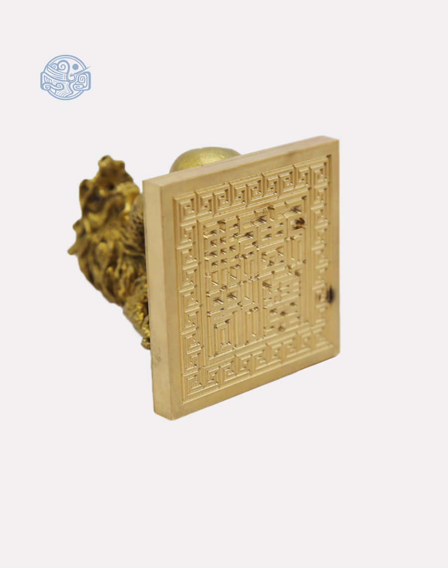 Dấu triện gắn linh vật đồng - Ảnh 3