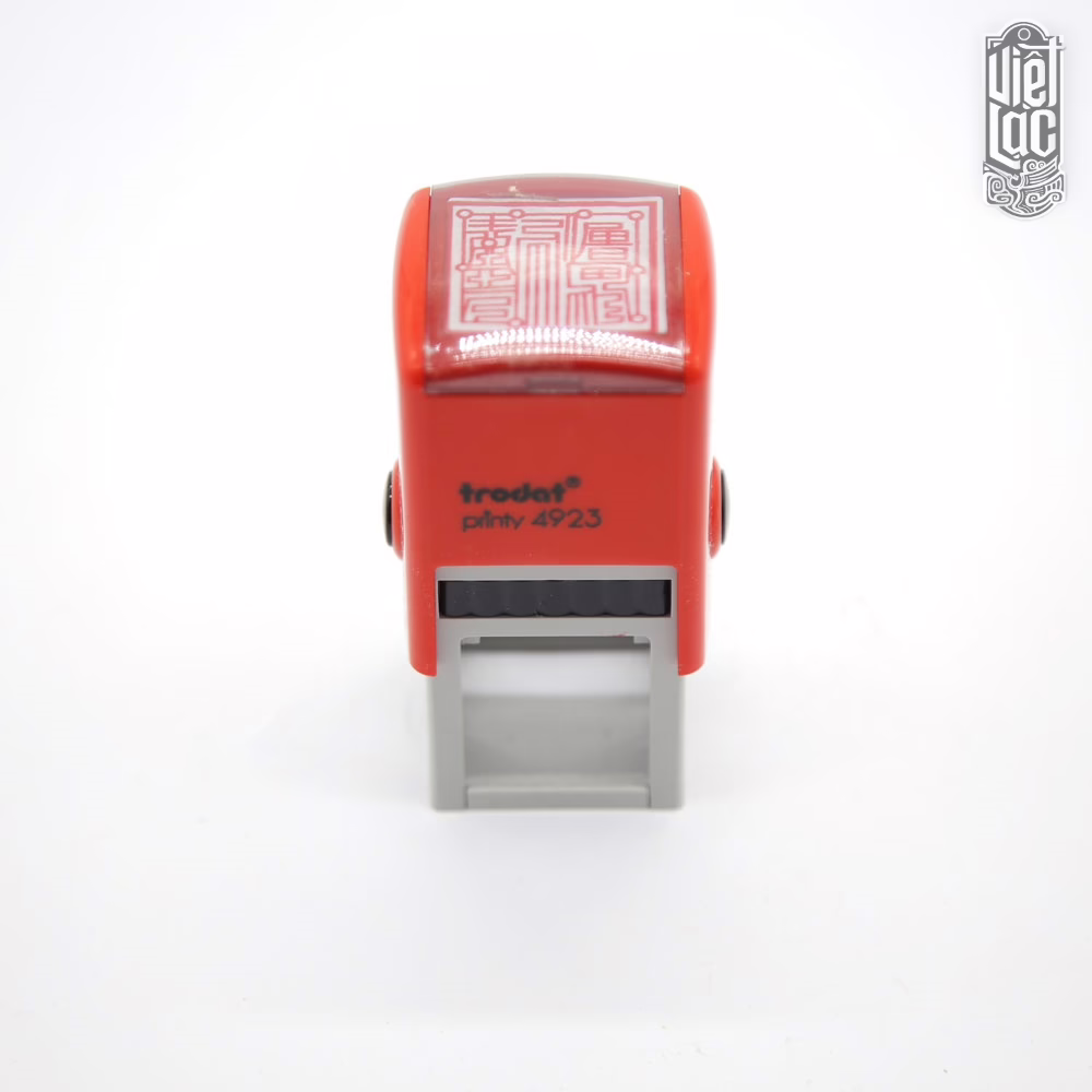 Dấu triện bản mệnh liền mực - Ảnh 2