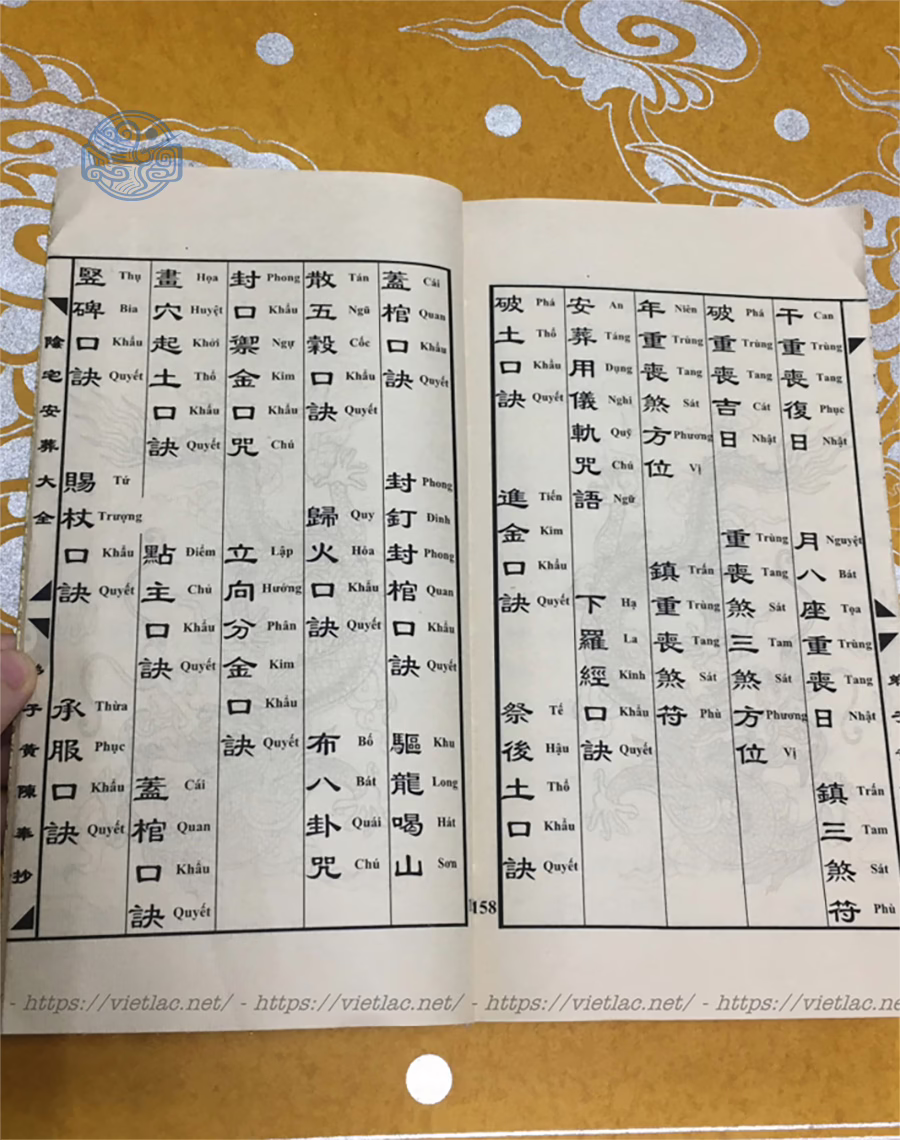 Sách Âm Trạch An Táng Phá Đại toàn Song Ngữ Xuyến Chỉ - Ảnh 3