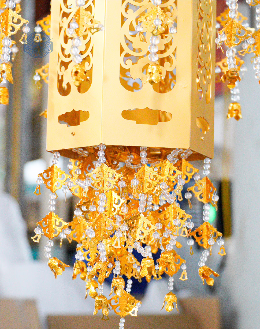 Tráp hầu đồng gỗ gõ đỏ - Ảnh 3