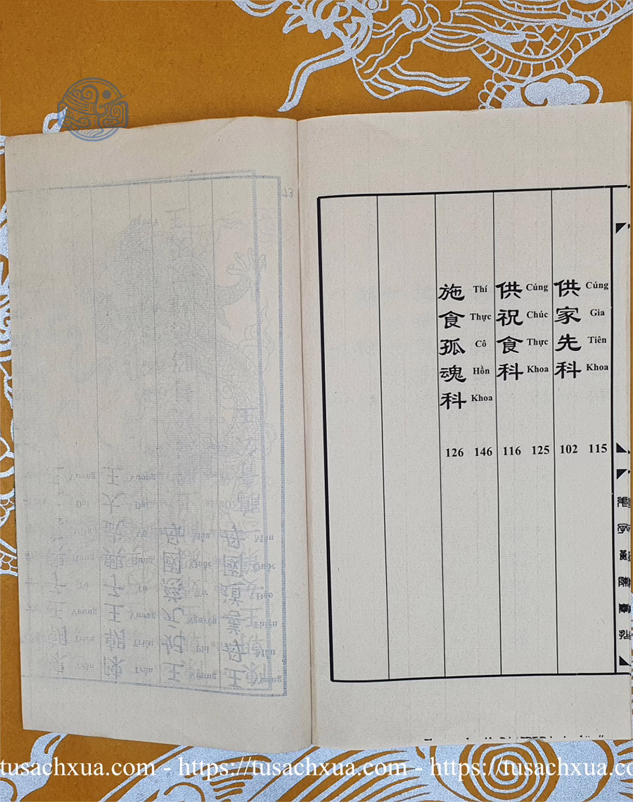 Sách cúng nhập trạch nhà mới song ngữ tuyến chỉ - Ảnh 4