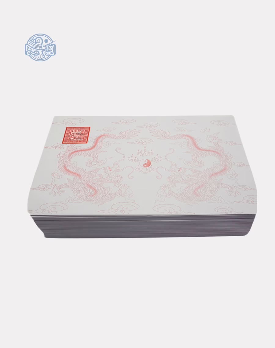 Giấy in sớ Việt Lạc rồng chầu RH nền trắng - Ảnh 3